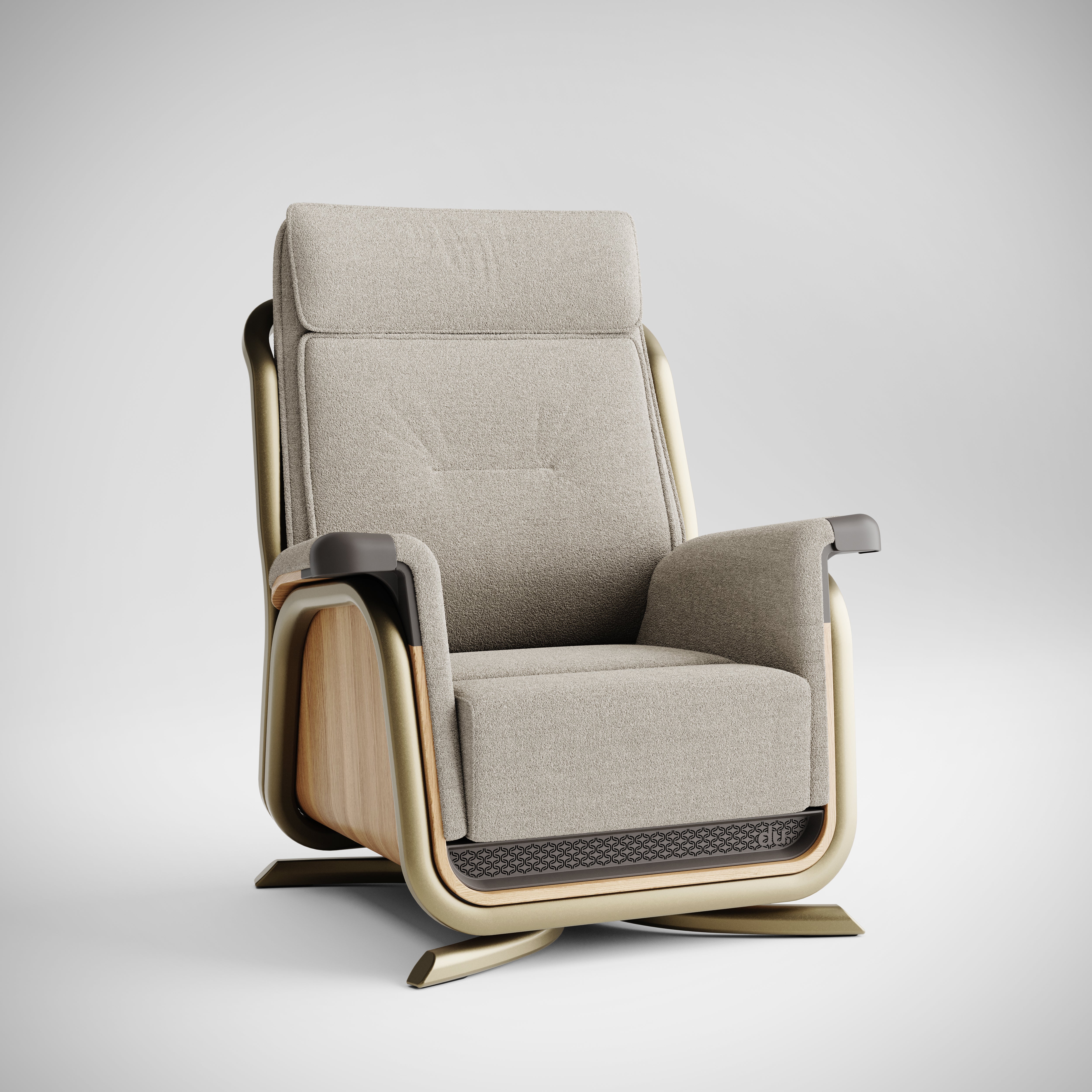 Du Chair Fawn – Sit-to-Stand Assistive Chair