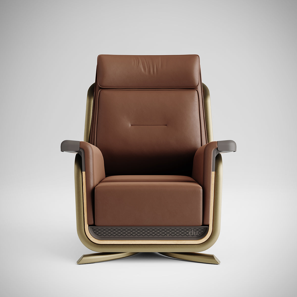 Du Chair Pecan – Sit-to-Stand Assistive Chair