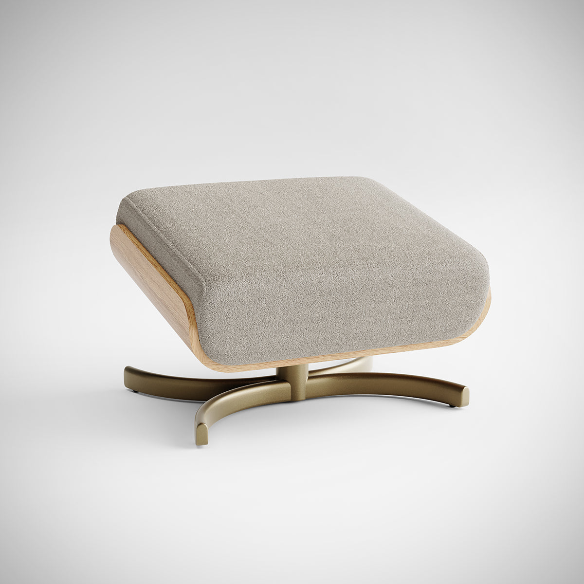 du. Footstool Fawn — Adjustable Leg Rest | Matching Sit-to-Stand Chair Accessory