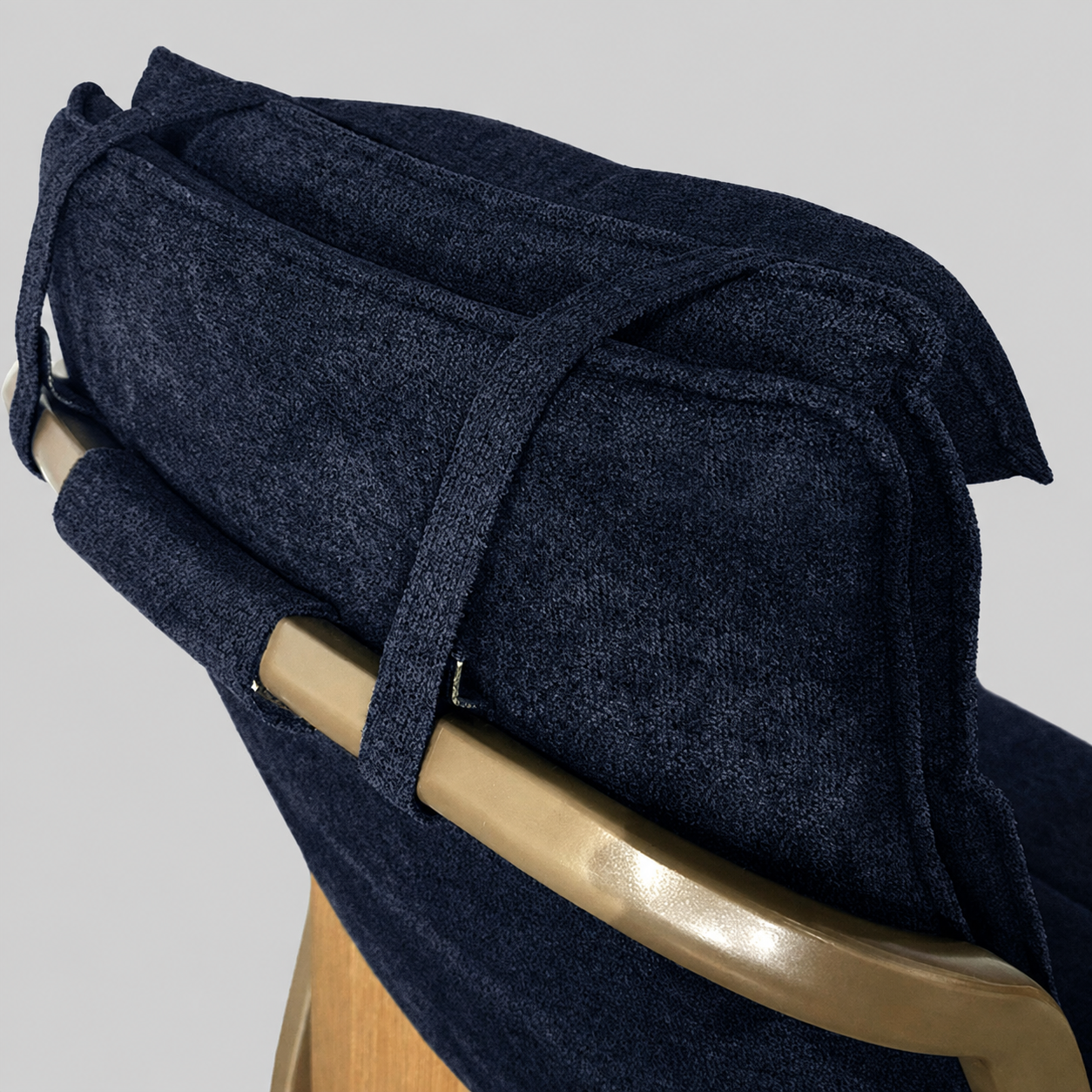 Du Headrest Midnight — Adjustable Cushion | Matching Sit-to-Stand Chair Accessory