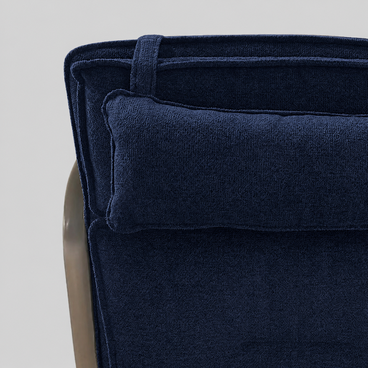 Du Headrest Midnight — Adjustable Cushion | Matching Sit-to-Stand Chair Accessory