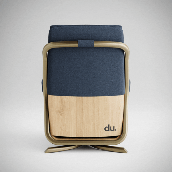 Du Footstool Midnight | Adjustable Leg Rest for du chair | SYSTM