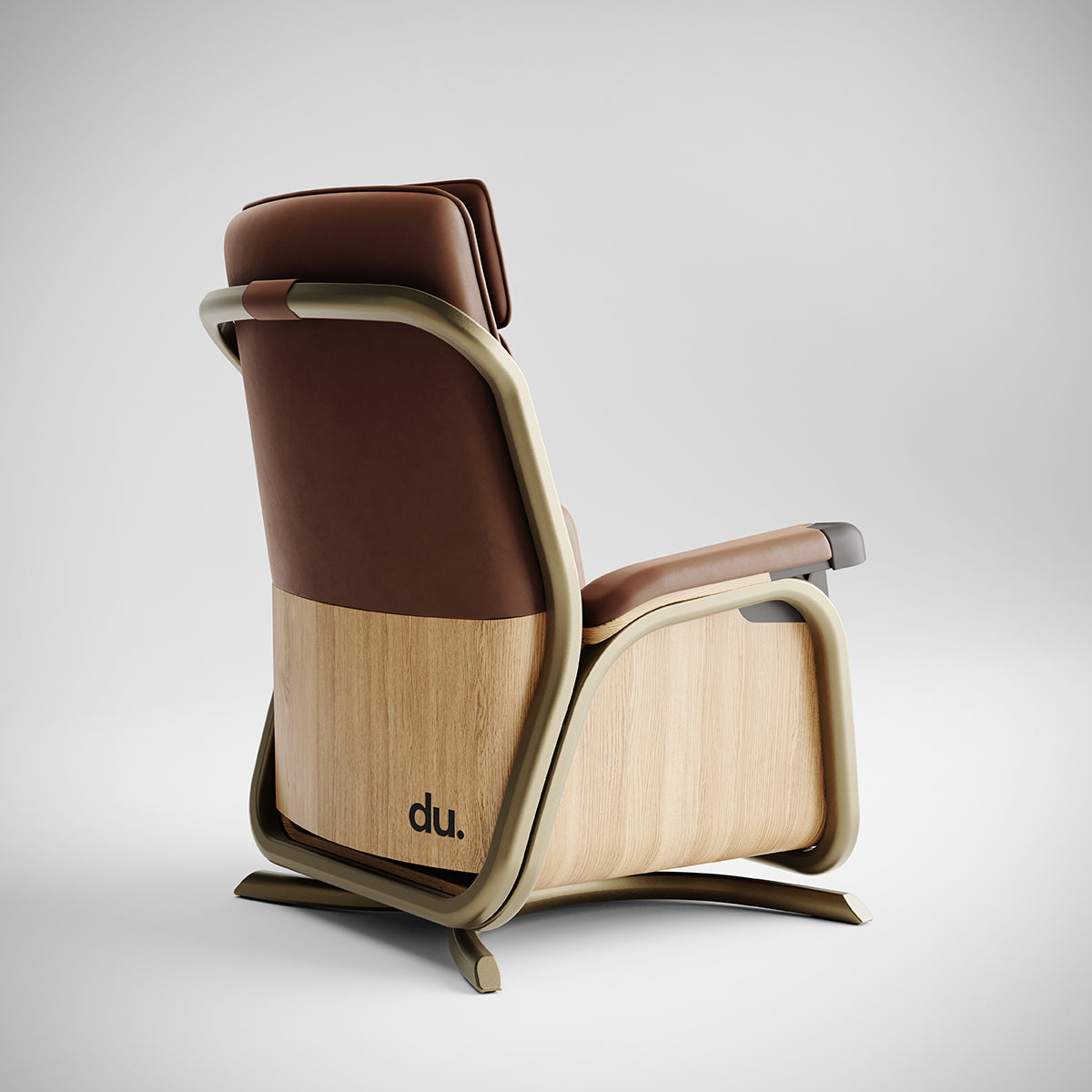 Du. Chair Pecan – Sit-to-Stand Assistive Chair