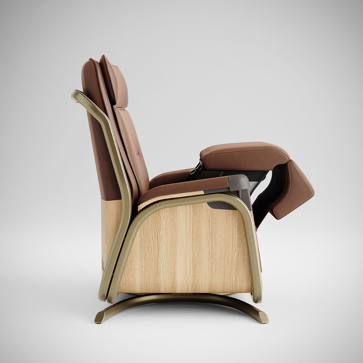 Du. Chair Pecan – Sit-to-Stand Assistive Chair