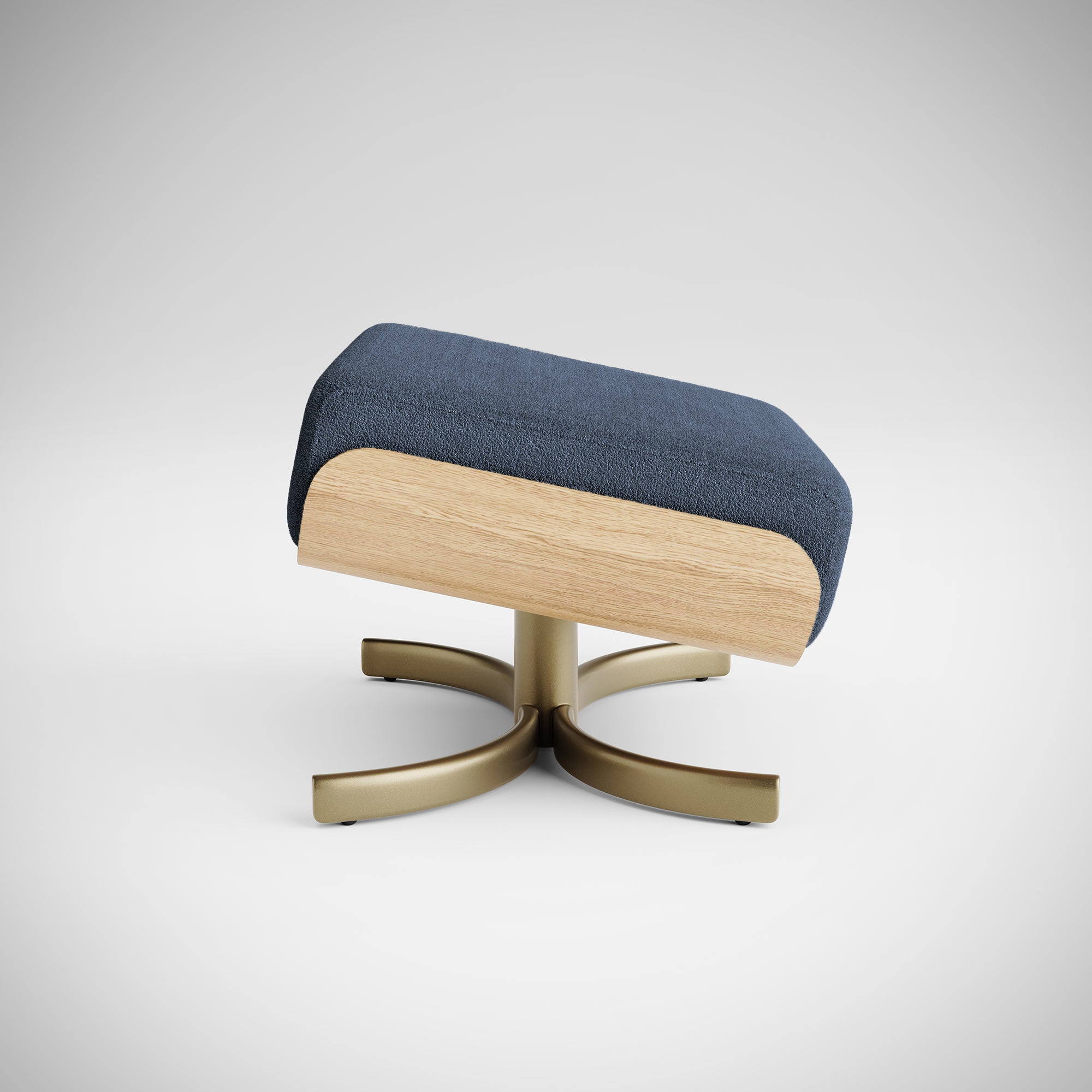 du. Footstool Midnight — Adjustable Leg Rest