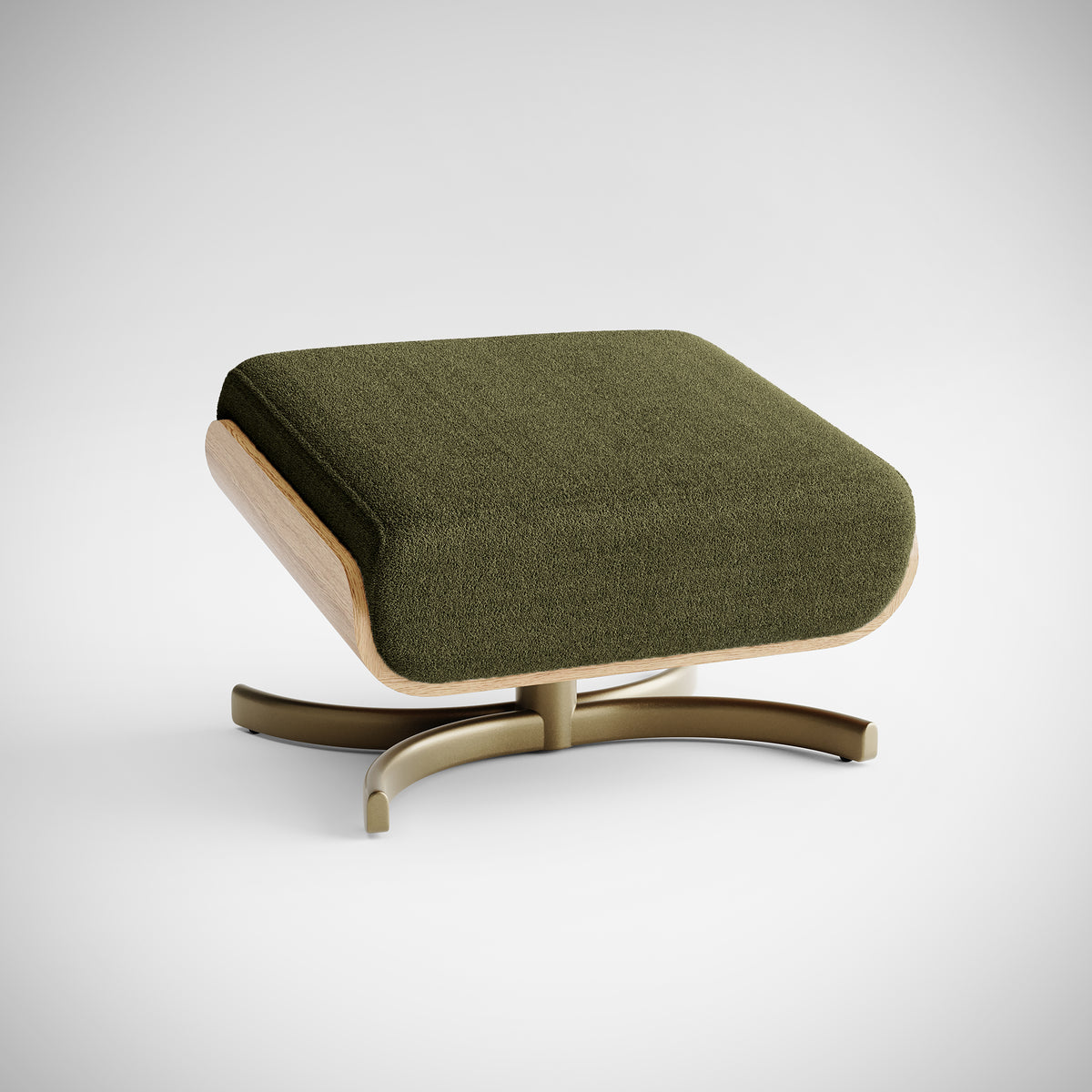 Du Footstool Moss | Adjustable Leg Rest for du chair | SYSTM